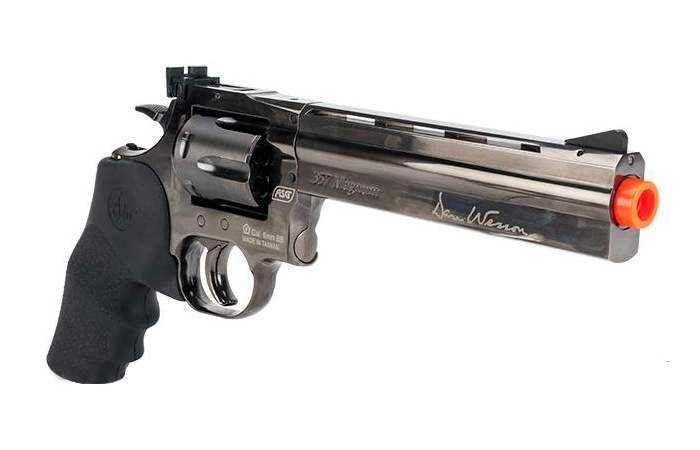 Dan Wesson Steel Grey 6 Inch Airsoft Revolver
