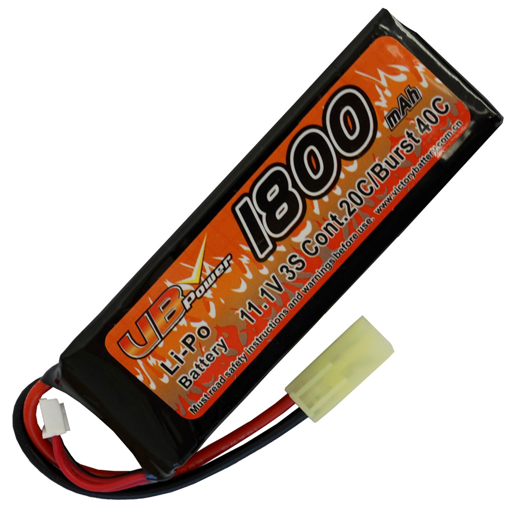 11.1V 1800mAh 20C LIPO AEG Battery 