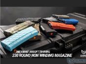 EMG Hexmag M4/M16 Mid-Cap Airsoft 230rd Magazine