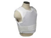 Stay discreetly protected with the Concealed Carrier Vest in White XL from ReplicaAirguns.us. Includes two Level IIIA Ballistic panels for reliable defense. Order now!