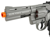 Elite Force CQB 4 Full Metal CO2 Powered 6mm Airsoft Revolver - Stealth Grey